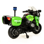 Kiddo Motorand Super Bike, Biggest Bike, 12V/8AH Battery, 45W Two Motors, Hand Accelerator, USB/MP3, English Rhymes,  LED Lit Wheels, English Music, BIS Certified, White, 3 to 12 Years