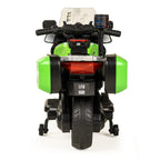 Kiddo Motorand Super Bike, Biggest Bike, 12V/8AH Battery, 45W Two Motors, Hand Accelerator, USB/MP3, English Rhymes,  LED Lit Wheels, English Music, BIS Certified, White, 3 to 12 Years