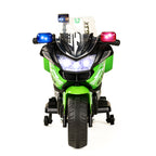 Kiddo Motorand Super Bike, Biggest Bike, 12V/8AH Battery, 45W Two Motors, Hand Accelerator, USB/MP3, English Rhymes,  LED Lit Wheels, English Music, BIS Certified, White, 3 to 12 Years