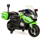 Kiddo Motorand Super Bike, Biggest Bike, 12V/8AH Battery, 45W Two Motors, Hand Accelerator, USB/MP3, English Rhymes,  LED Lit Wheels, English Music, BIS Certified, White, 3 to 12 Years